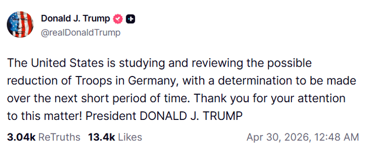 Пост Трампа