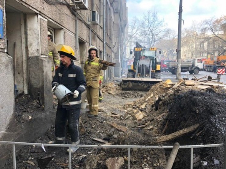 Одесса, колледж, спасатели, фото