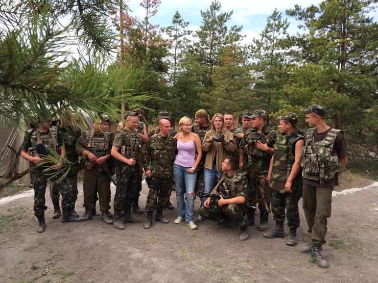 Юлия Кузьменко, Павел Шеремет, фото