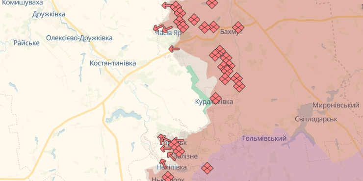 DeepState, карта DeepState