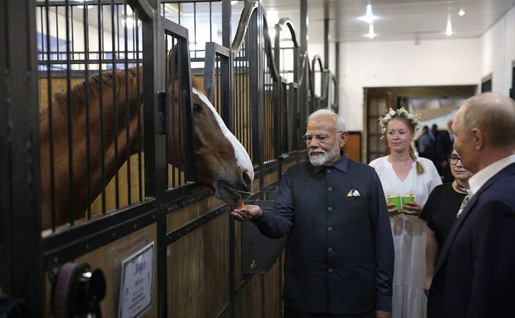 Нарендра Моди, Владимир Путин, путин моди
