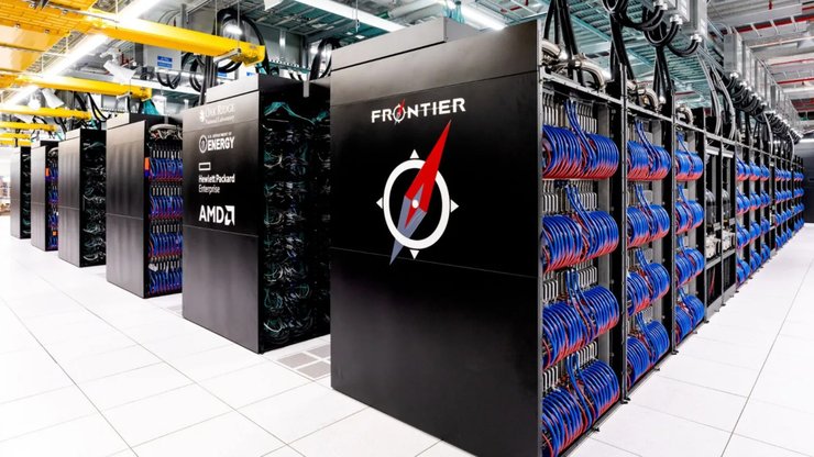 Cуперкомпьютер Frontier cамые мощные суперкомпьютеры 2025