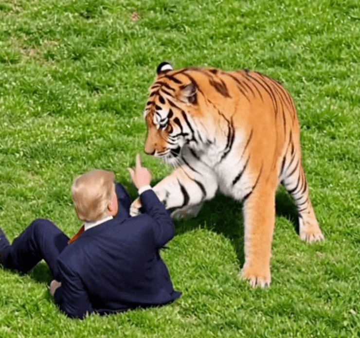 Родина британця, якого вбив тигр, обурилася відео Трампа