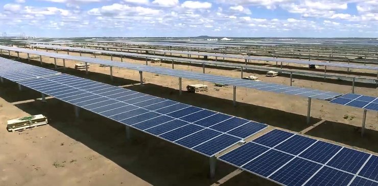 Солнечная электростанция Nova Olinda в Бразилии