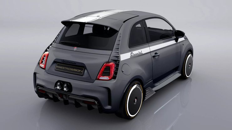 Fiat 500 Abarth, Fiat 500, Giannini Spettacolo, тюнинг Fiat 500, тюнинг Fiat 500