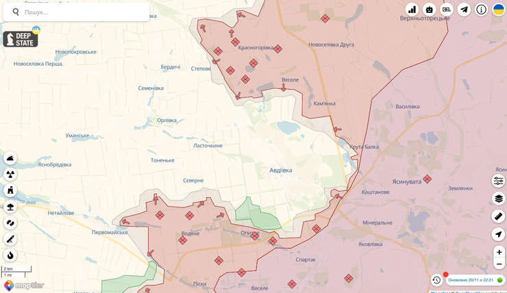 Бої в Авдіївці