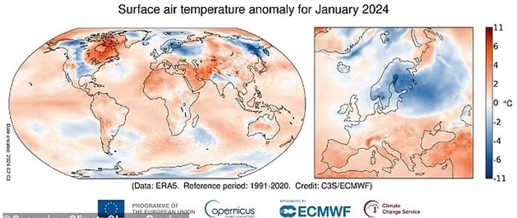 температура жара январь 2024