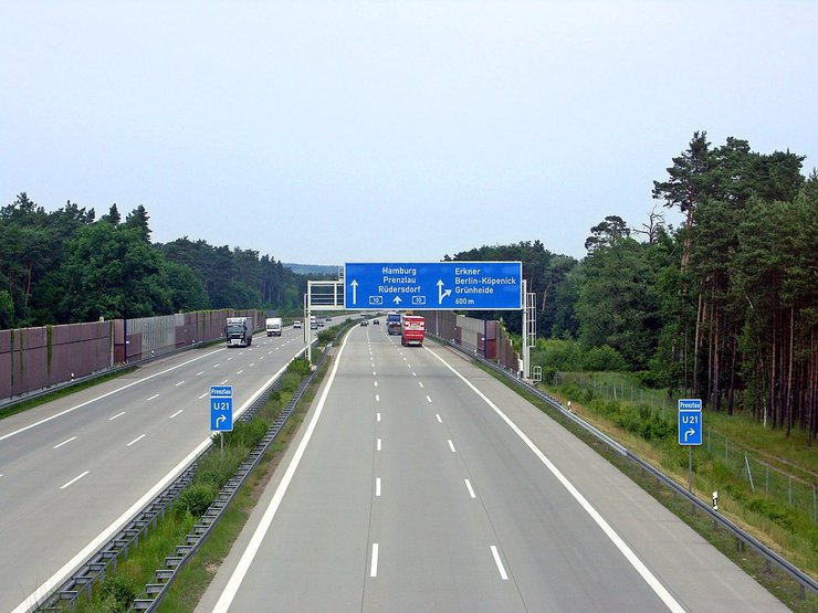 немецкий автобан