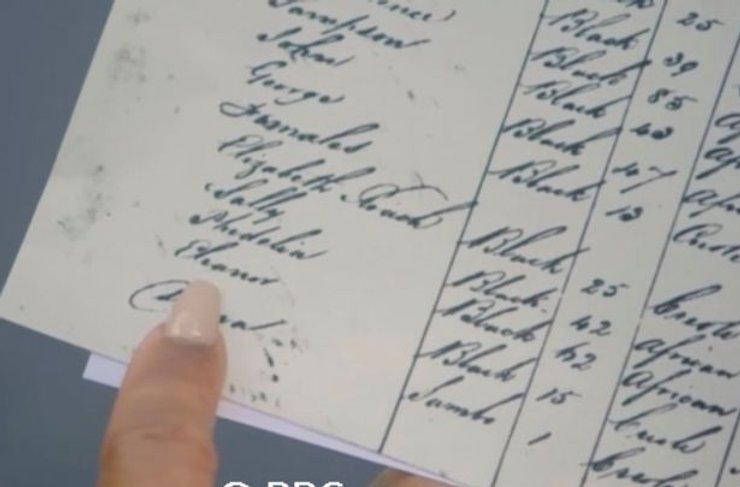 Скрин передачи "Who Do You Think You Are?" от BBC