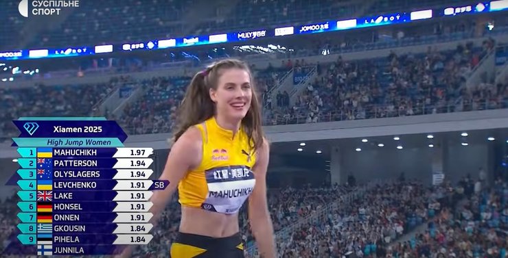 Ярослава Магучіх, 26 квітня, Діамантова ліга