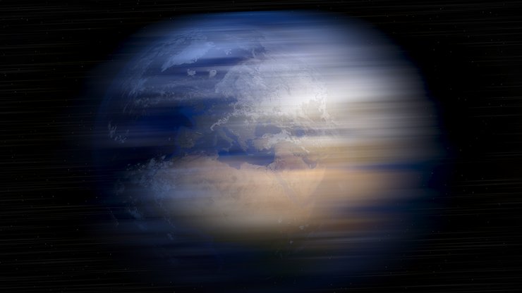 Земля, обертання, знімок