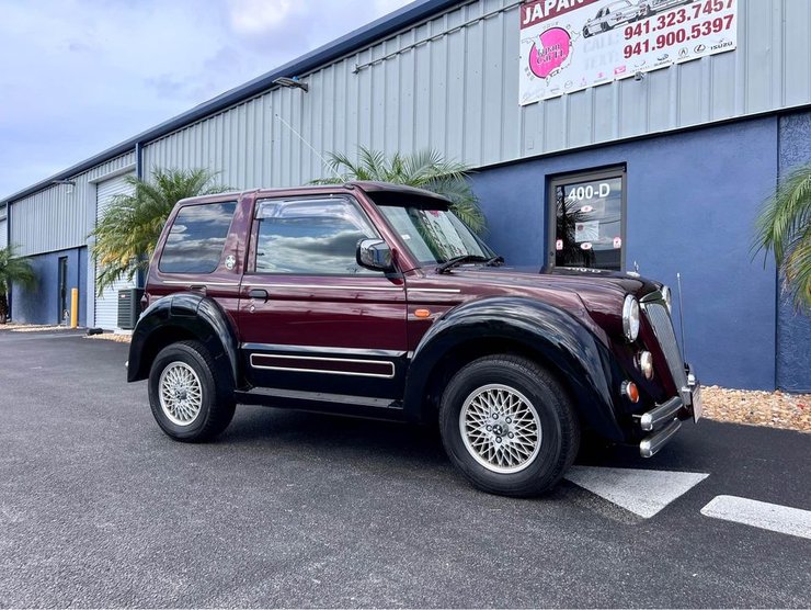 Mitsubishi Pajero Junior Flying Pug, Mitsubishi Pajero Junior, Mitsubishi Pajero, Mitsubishi Pajero 1997