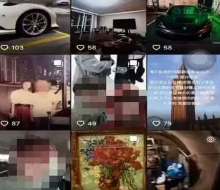 Китаец демонстрировал в интернете свои роскошную жизнь, хотя был никем, дело расследует полиция