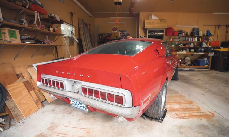 Брошенный Shelby GT350 1968 года