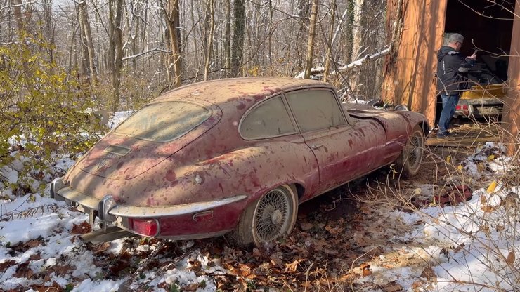 Jaguar E-Type 1972 года