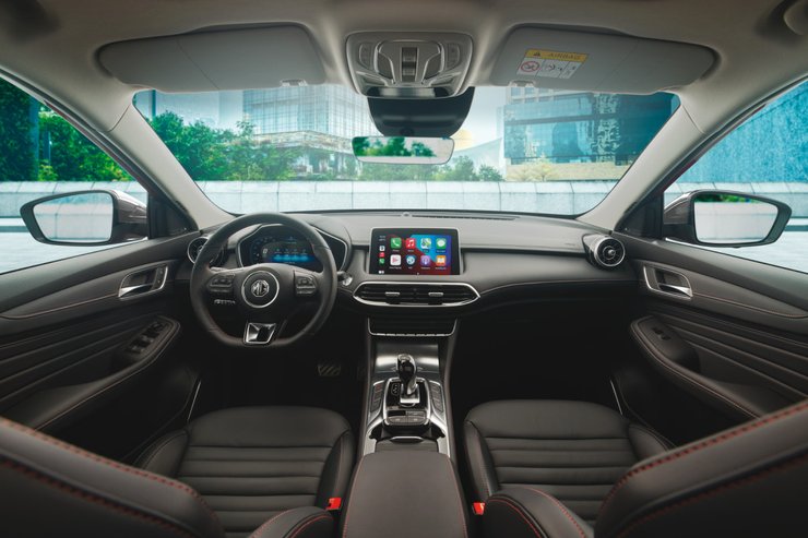 Салон MG HS, MG HS 2023, новый MG HS, кроссовер MG