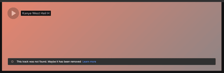 трек Каньє Веста заблоковано у Soundcloud