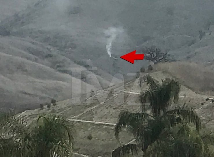 Вертолет, в котором находился Кобе Брайант