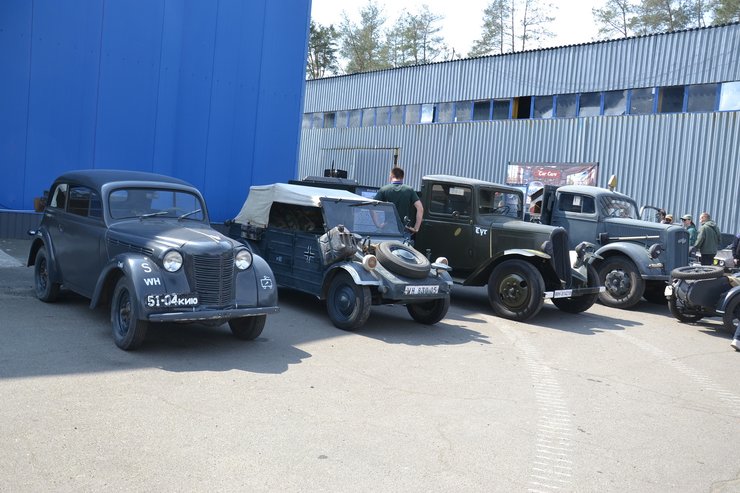 военная техника, фестиваль Old Car Land, Old Car Land