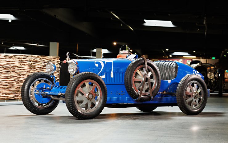Bugatti 35, Музей Питера Муллина, коллекция авто, Музей автомобилей,