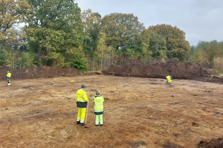 Поблизу археологи також виявили друге поселення