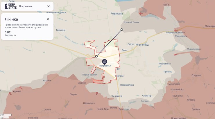 Покровськ та Родинське не контролюються повністю ЗС РФ, 27 жовтня