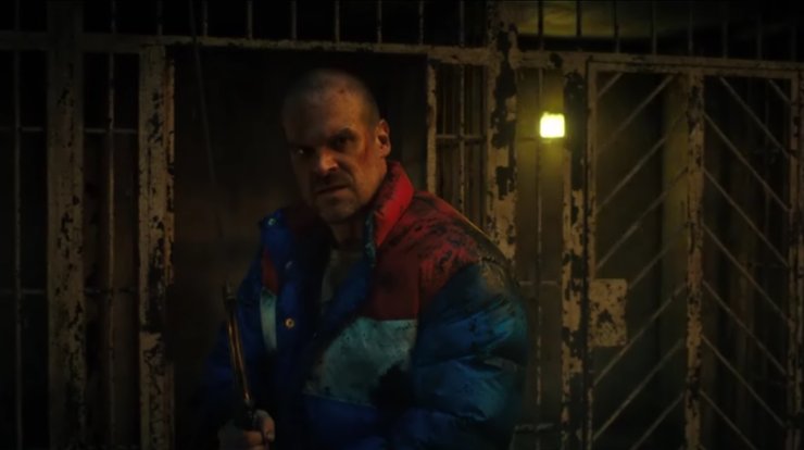 дэвид харбор, конан варвар, очень странные дела, меч, арнольд шварценеггер, джим хоппер