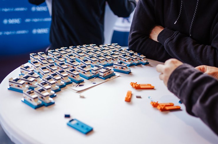 складання корабликів Lego