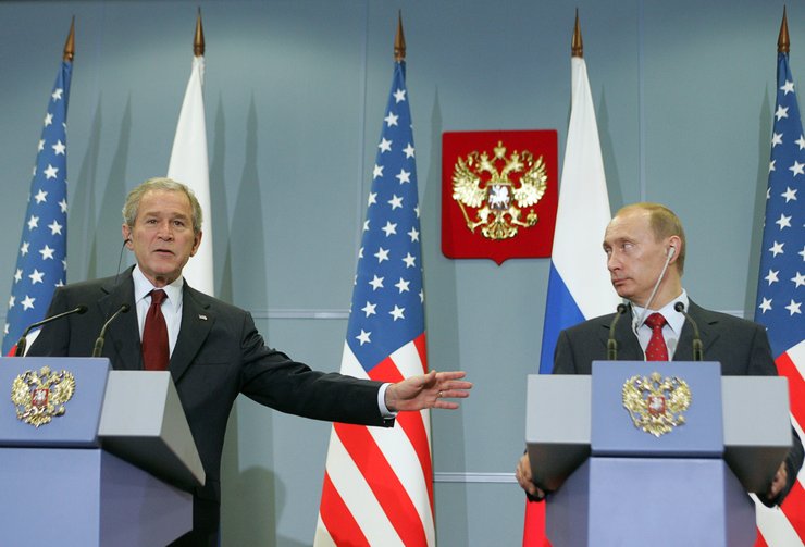 Джордж Буш младший, Владимир Путин