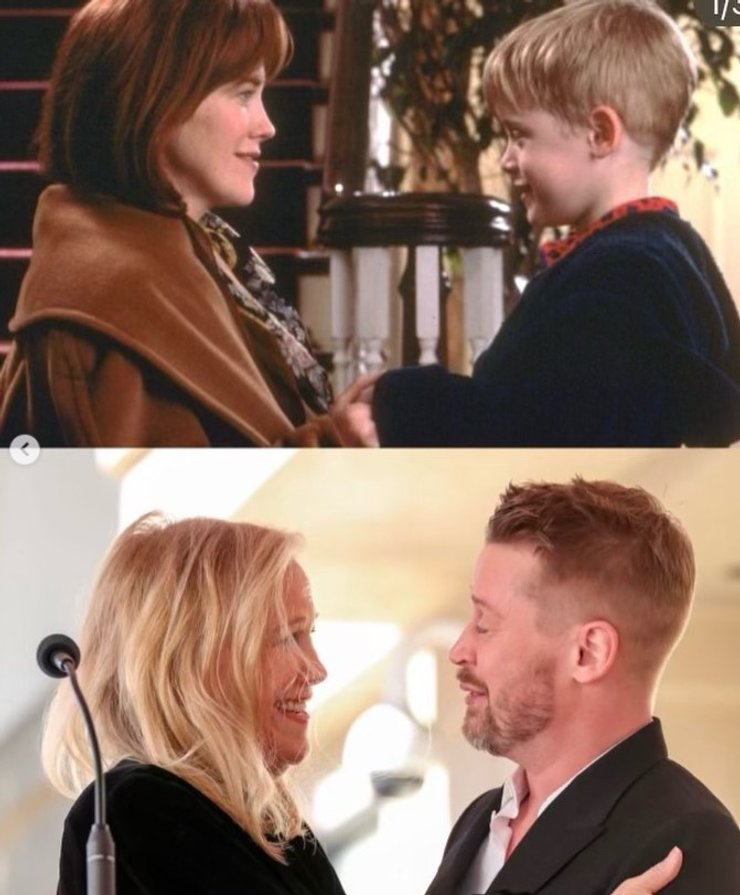 Сам удома, актори, Маколей Калкін, Кетрін О'Гара