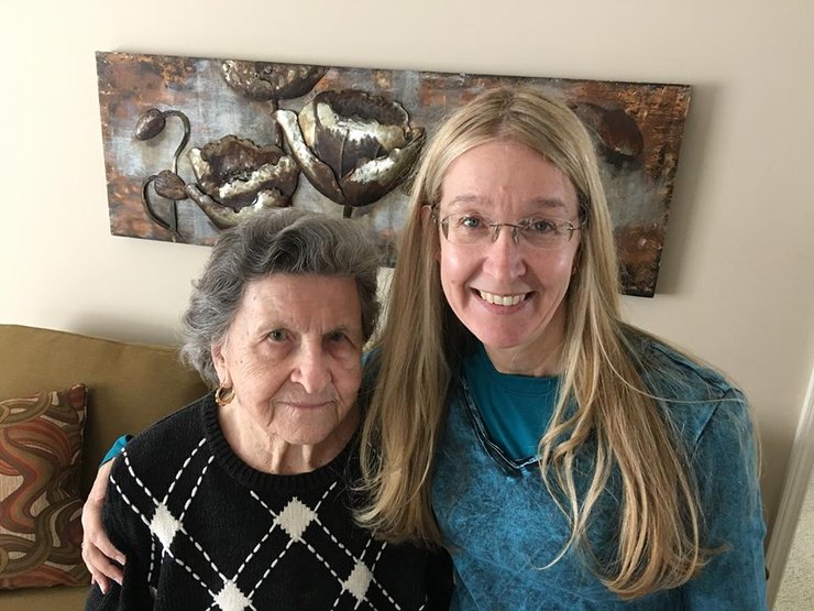 Ульяна Супрун с бабушкой