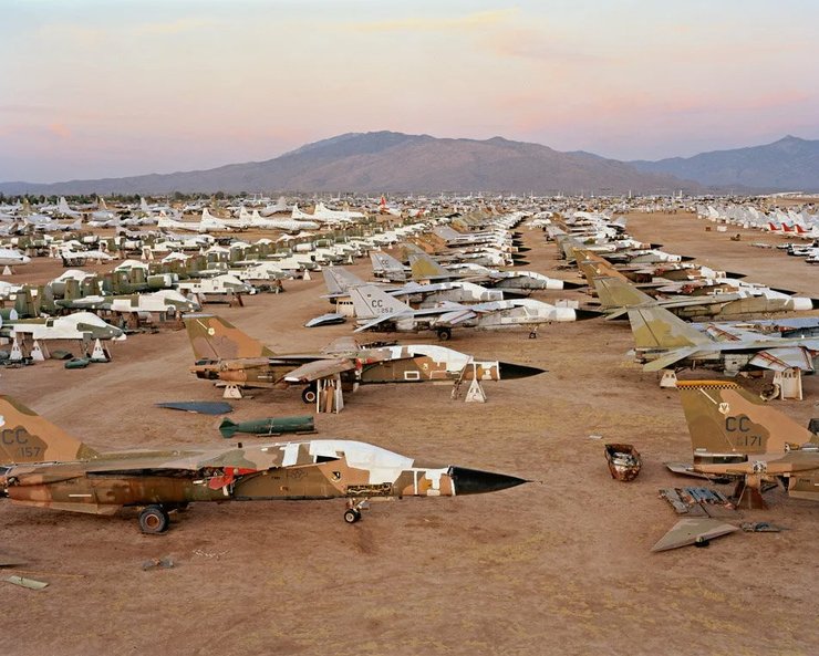 Кладбище самолетов, ввс сша, Модернизация ВВС США, воздушный флот США, старые самолеты США,