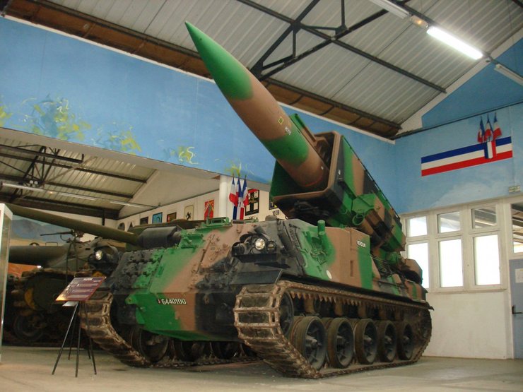 Французский ракетный комплекс Pluton