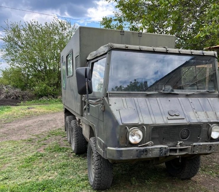 Австрийский внедорожник Pinzgauer до "апгрейда"