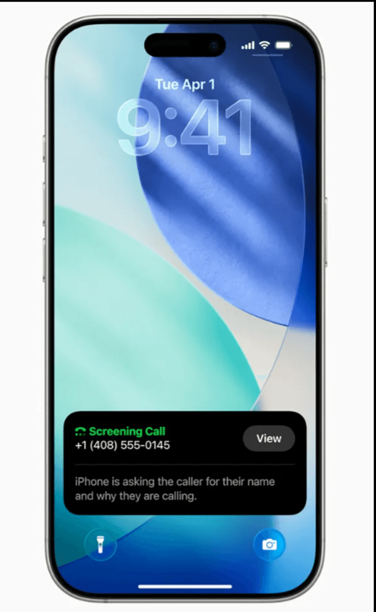iPhone новая функция