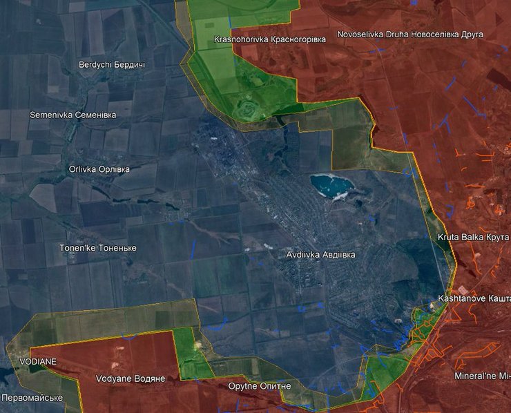 Авдеевка — железнодорожный путь