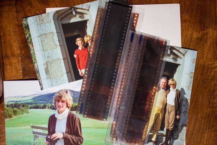 принцесса диана, принц чарльз, принц уильям, фото, балморал, редкие фото