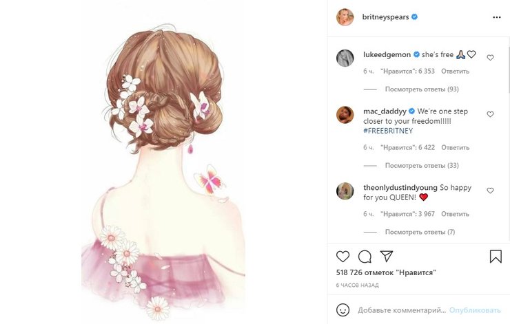 Бритни Спирс, рисунок, девушка