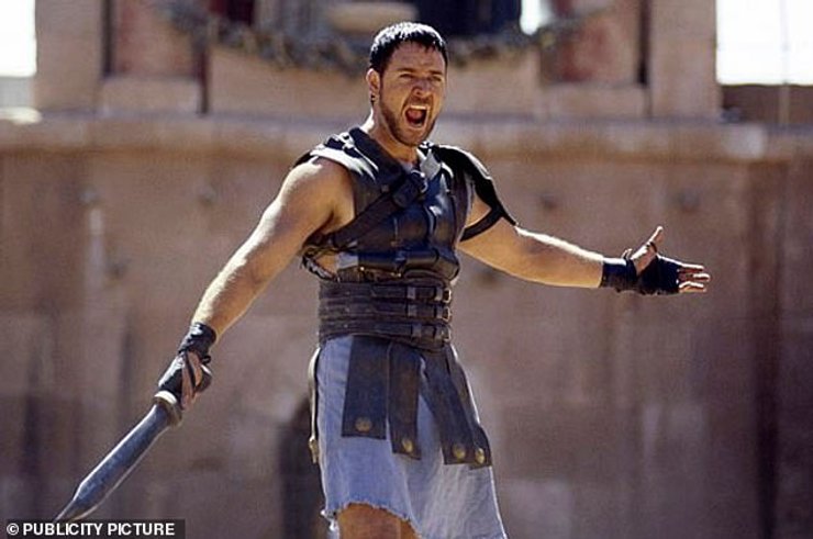 Кадр из фильма "Гладиатор"