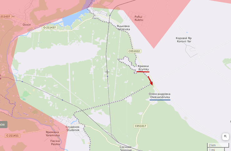 зс рф, наступ рф