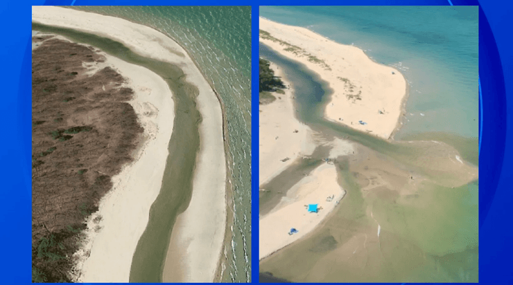 Річка в США, річка, озеро, прохід для човнів, копав лопатою, канал, взяв справу у свої руки, рівень води, прокурор, судова справа