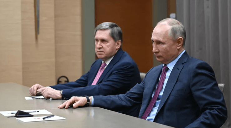 Юрій Ушаков та Володимир Путін