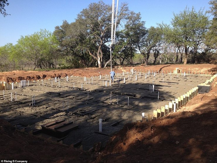 бункер, строительство бункера, новая зеландия