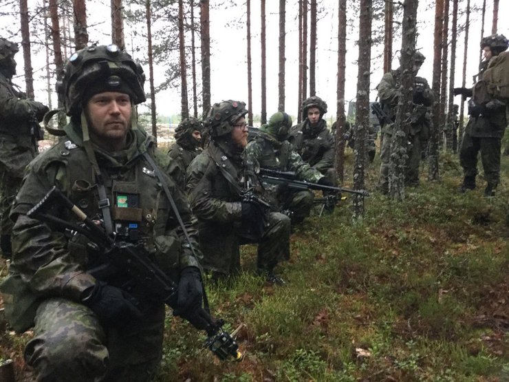 финские бойцы