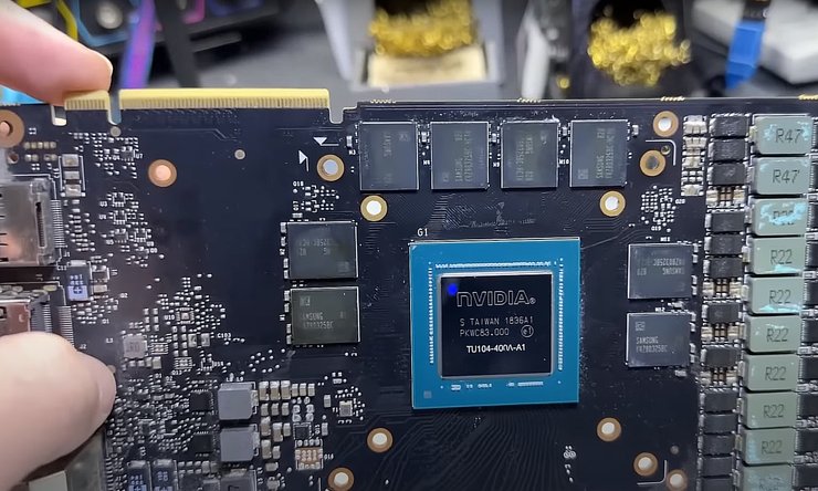 видеокарта, процессор видеокарты, память видеокарты, восстановленная видеокарта после майнинга