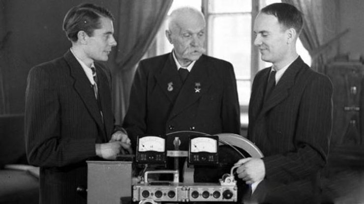 фото, Евгений Патон, сын - Владимир Патон, сын - Борис Патон