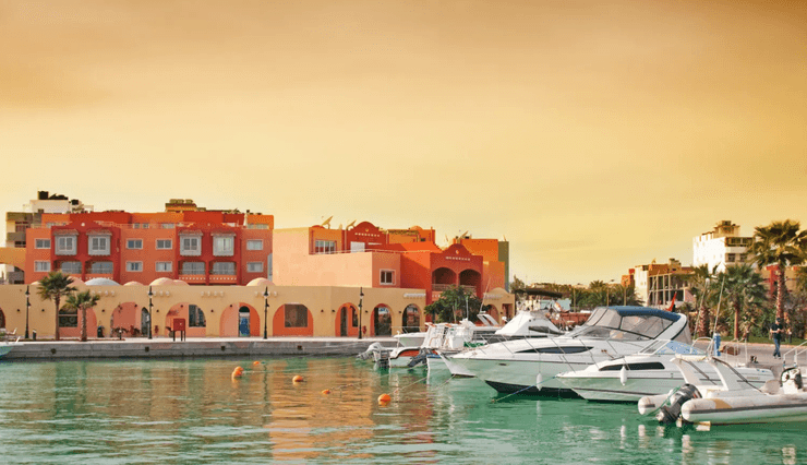 Отдых в Египте, пляж, нанорама