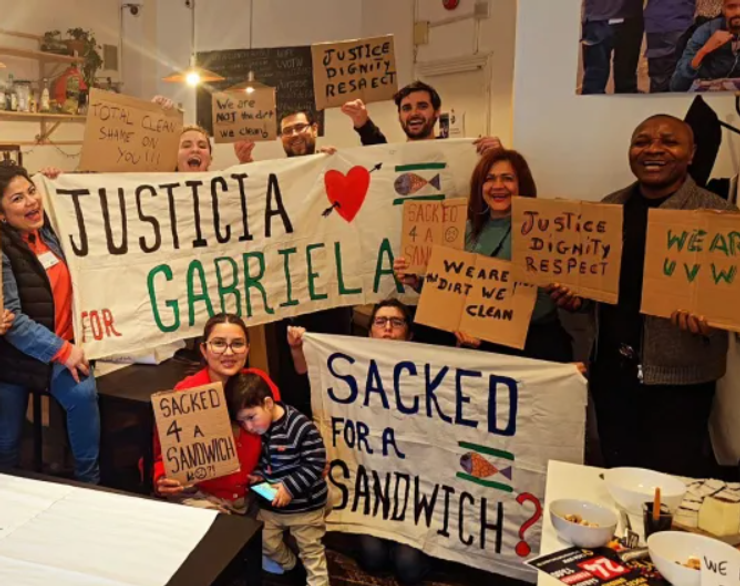 Увольнение из-за недоеденного бутерброда, Devonshires solicitors, Габриэла Родригес, скандал, курьезы, Великобритания