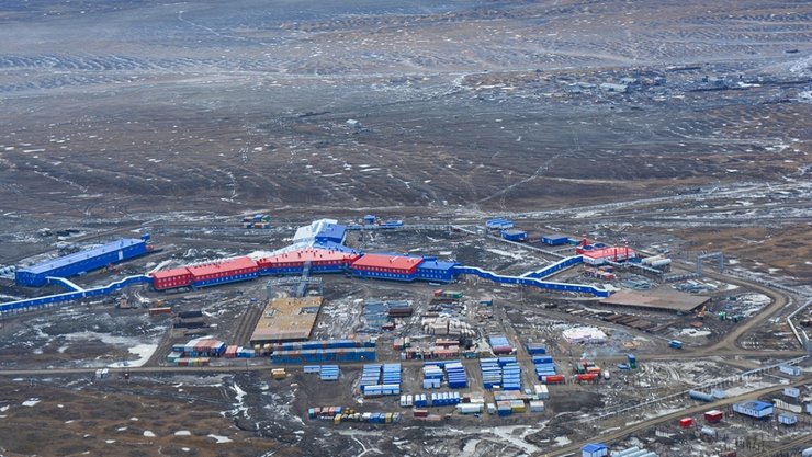 Арктический трилистник, военная база рф в арктике