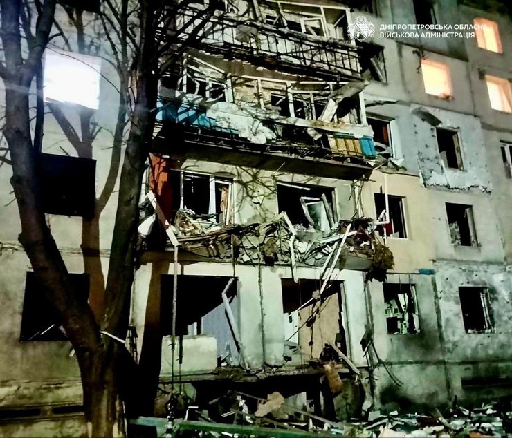 зруйнований будинок на дніпропетровщині